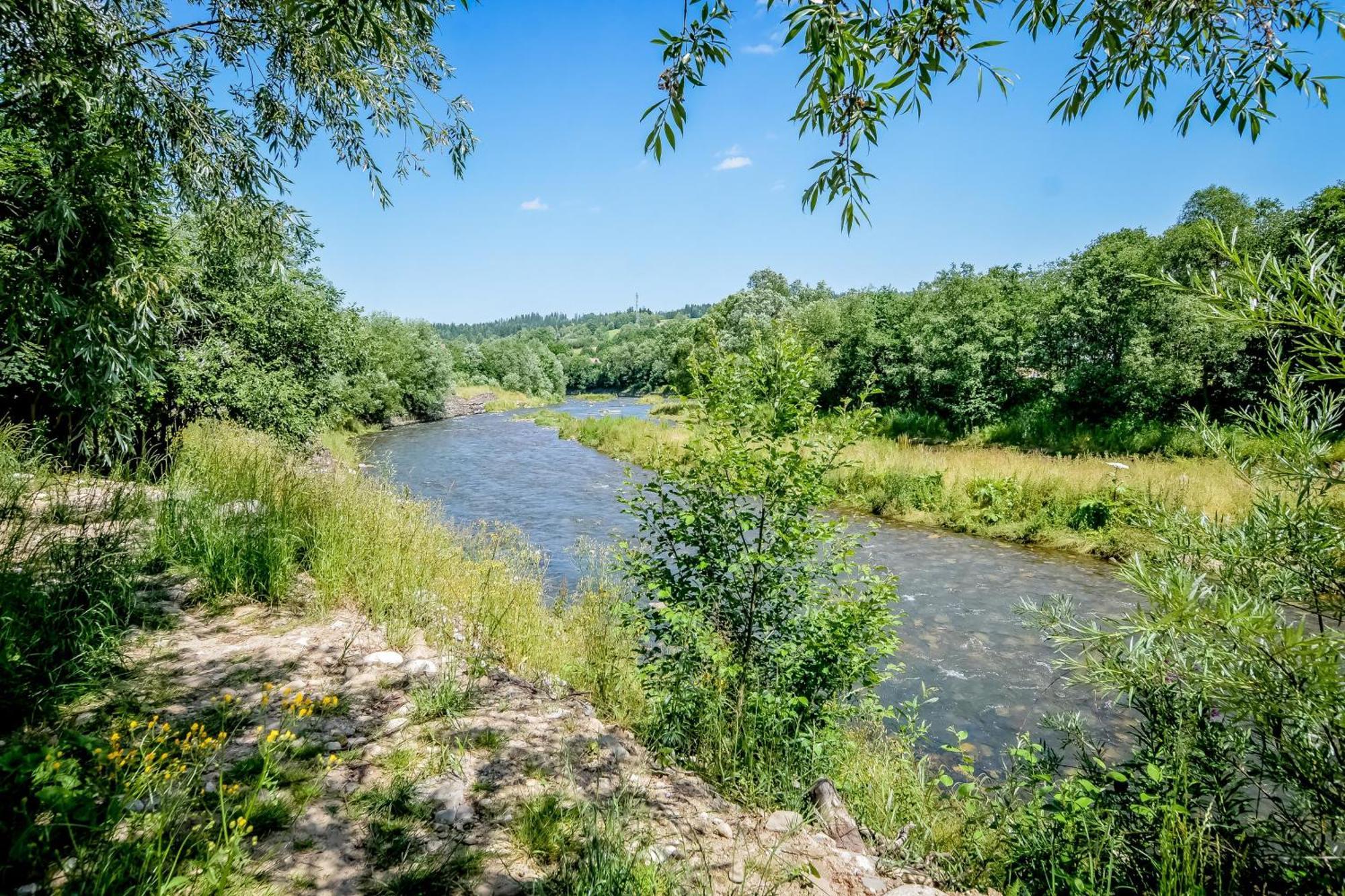 Willa Goralska Biały Dunajec Exteriör bild